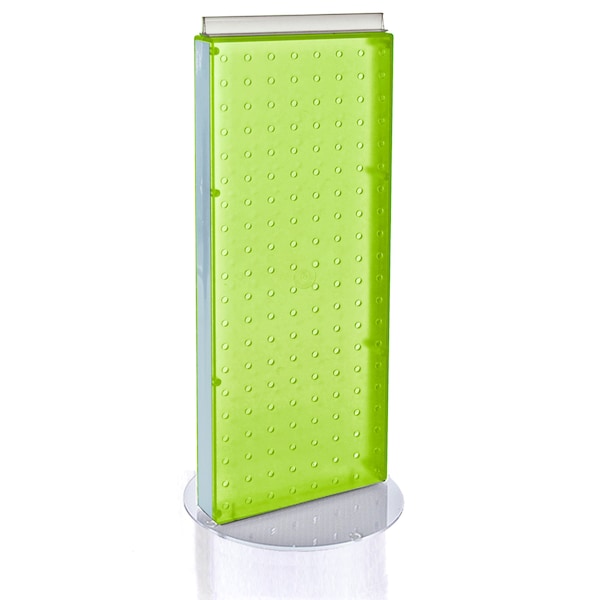 Non-Revolving 8"W x 20.75"H Pegboard Counter Display